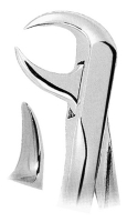 抜歯鉗子 With Anatomically Shaped Handle