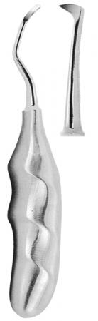 ルートエレベーター with anatomically shaped handle